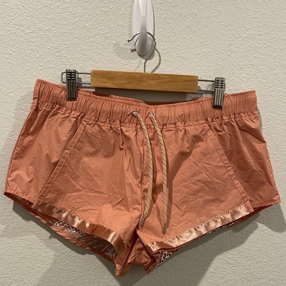 FREE PEOPLE MOVEMENT Shape Shifter Coral Shorts - Picture 4 of 7